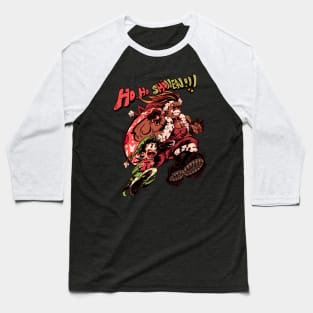 SANTA ALL MIGHT - ho ho shounen! Baseball T-Shirt